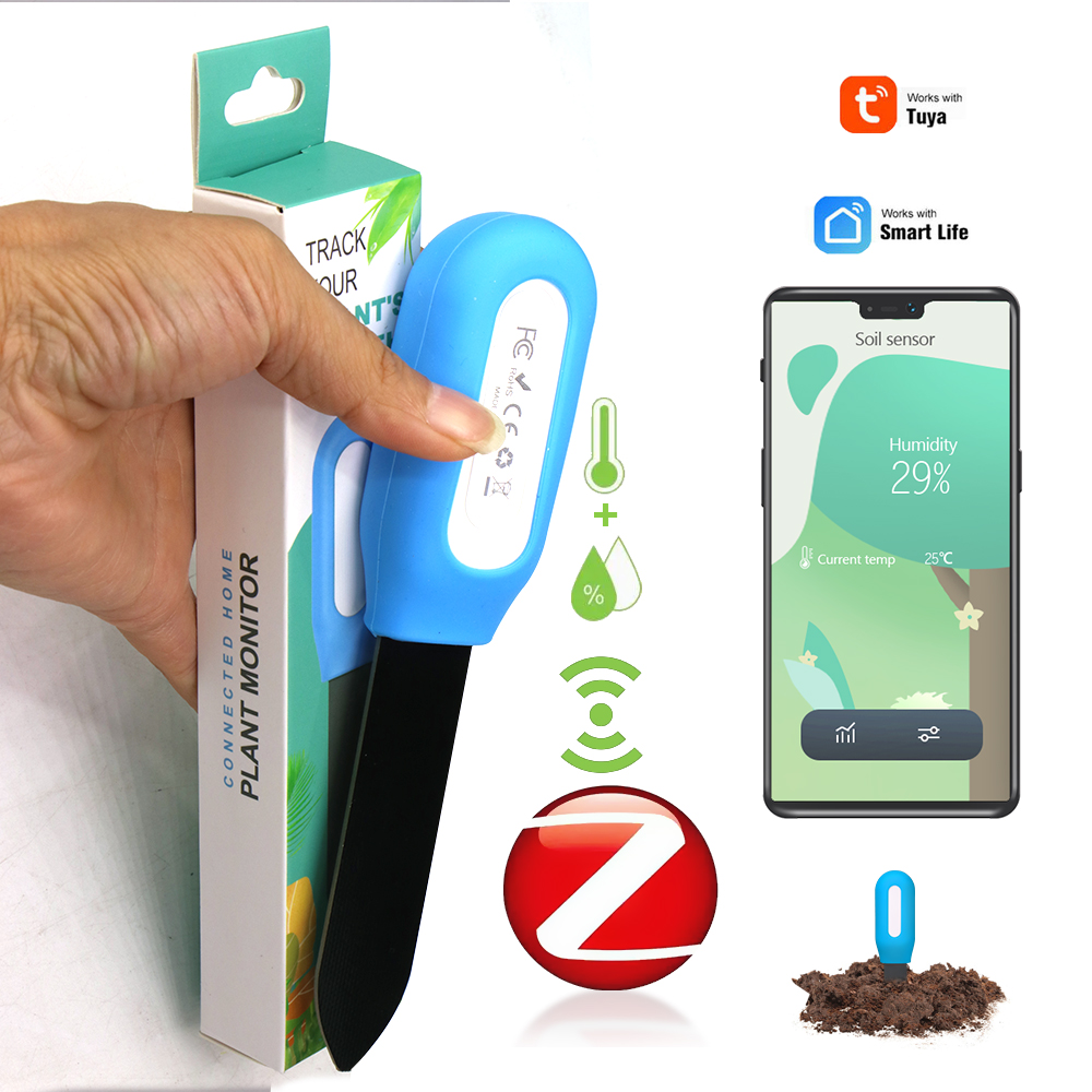 Smart Garden Monitor - เซ็นเซอร์ดินอัจฉริยะ Zigbee สำหรับสวนในบ้าน เรือนกระจก พืช ดอกไม้