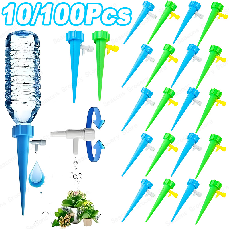 Smart Garden Keeper - ระบบชลประทานแบบหยดอัจฉริยะ ชุดรดน้ําอัตโนมัติ เครื่องชลประทานแบบปรับได้สําหรับพืชสวนเรือนกระจก