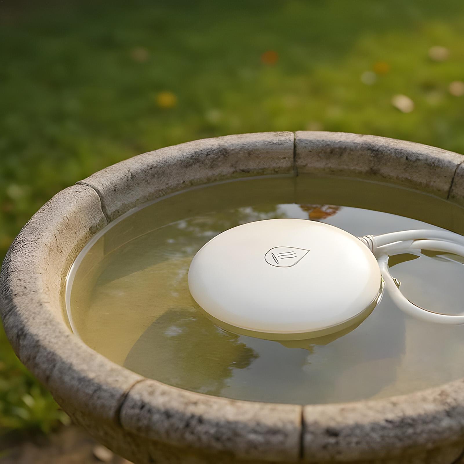 Smart Garden Bird Bath - เครื่องทำความร้อนสำหรับน้ำพุนก เครื่องละลายน้ำแข็งอัจฉริยะสำหรับบ่อในฤดูหนาว น้ำพุ สวน สนามหญ้า ลานบ้าน