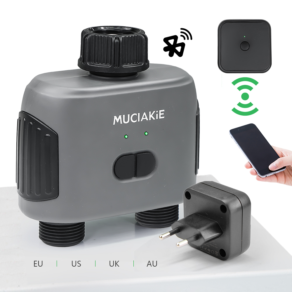 Smart Garden Uk - Wifi/บลูทูธ-ความเข้ากันได้ 2-Way Smart Watering Timer พร้อม