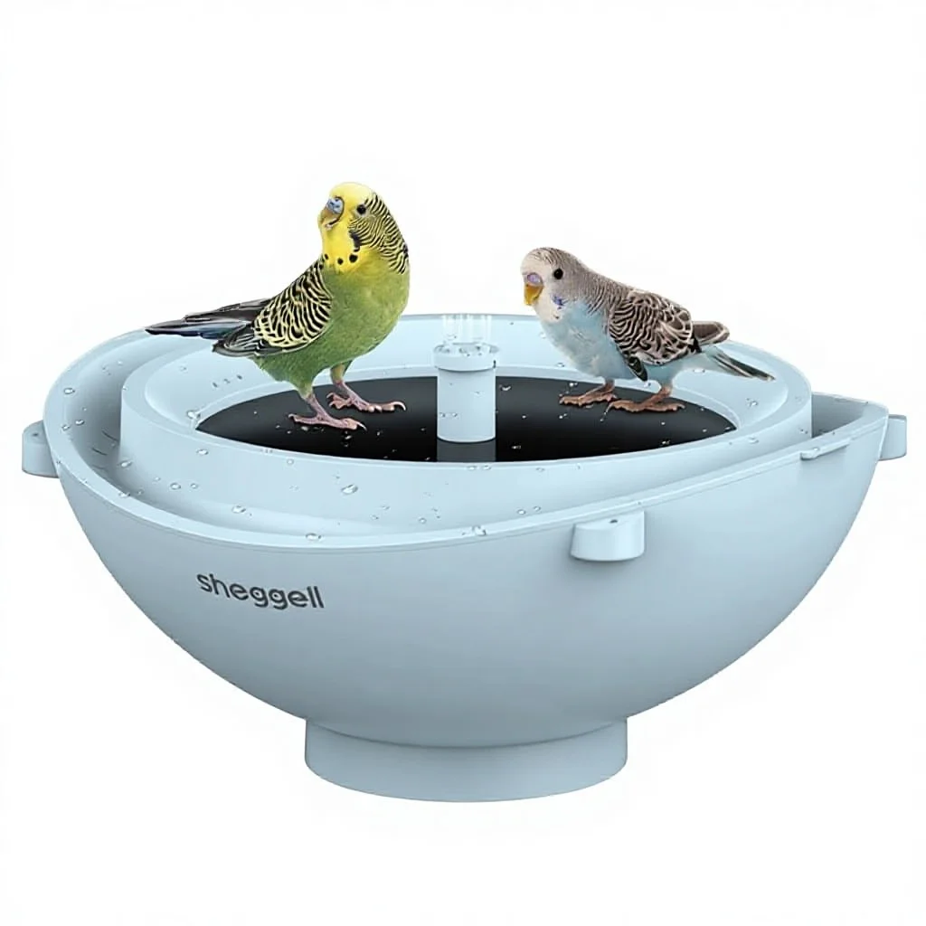 Smart Garden Bird Bath - อุปกรณ์สัตว์เลี้ยงขายดีข้ามพรมแดน ของตกแต่งสวนในบ้านและนอกบ้าน อ่างน้ำนกอัจฉริยะแบบถอดได้สำหรับใช้ในร่ม
