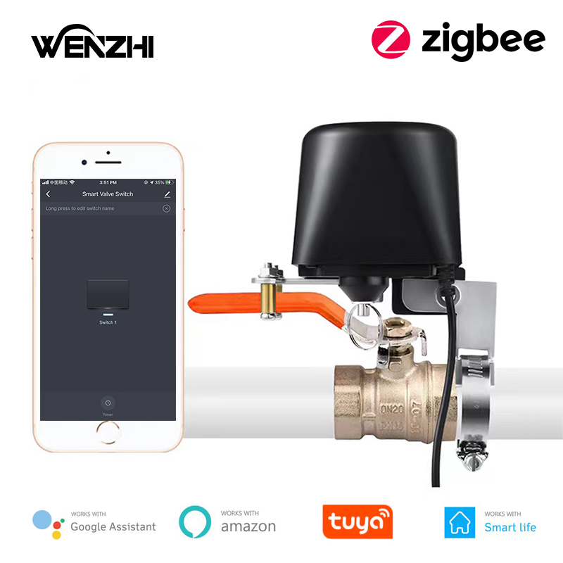 Smart Garden Home - ZigBee น้ํา/วาล์วแก๊สรีโมทคอนโทรลระบบสําหรับ Gate Plant Timer สวนชลประทาน