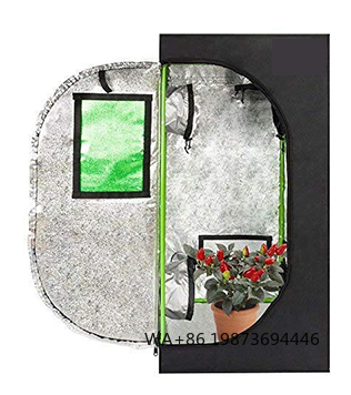 Grow Tent Complete Kit - ชุดปลูกต้นไม้ในร่มแบบครบชุด 4x4 พร้อมหลอดไฟ LED สเปกตรัมเต็ม 720W