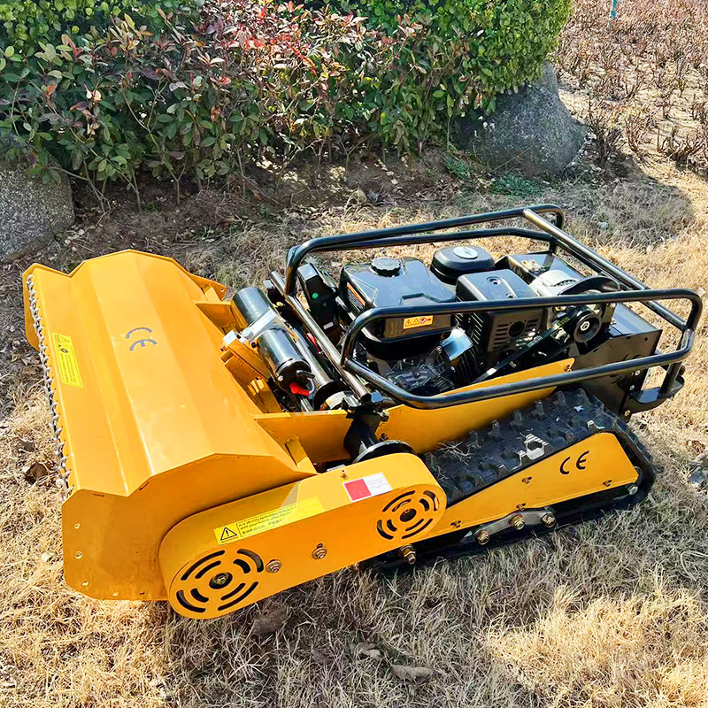 Smart Garden Home - ที่กําหนดเอง Multi-Functional Crawler เครื่องตัดหญ้าสมาร์ทรีโมทคอนโทรล 360 องศาหมุน