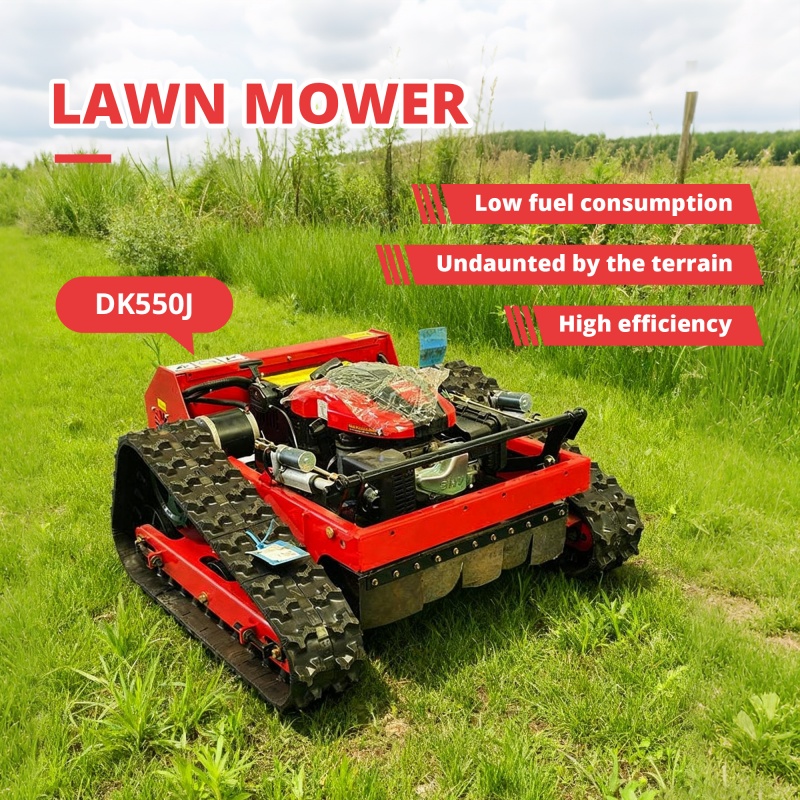 Smart Garden Trimmer - เครื่องตัดหญ้าแบบสายพานควบคุมระยะไกลที่ปรับแต่งได้, หุ่นยนต์ตัดหญ้าอัจฉริยะคุณภาพสูง, เครื่องตัดหญ้าสำหรับสวนและฟาร์ม