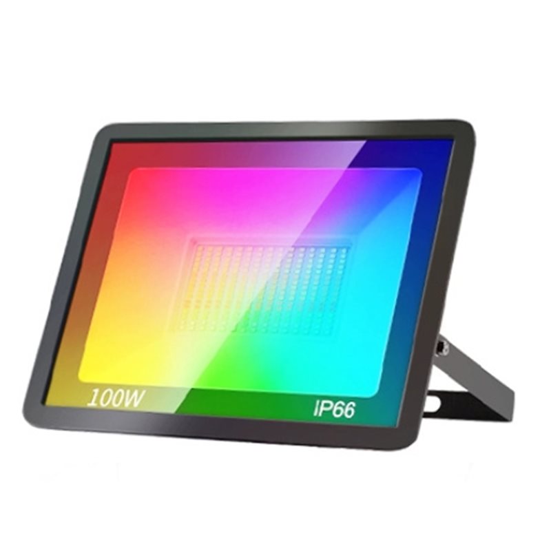 Smart Garden Light Controller - A03F-สำหรับงานปาร์ตี้ในสวน Wifi 100W RGB ไฟสปอร์ตไลท์ TUYA