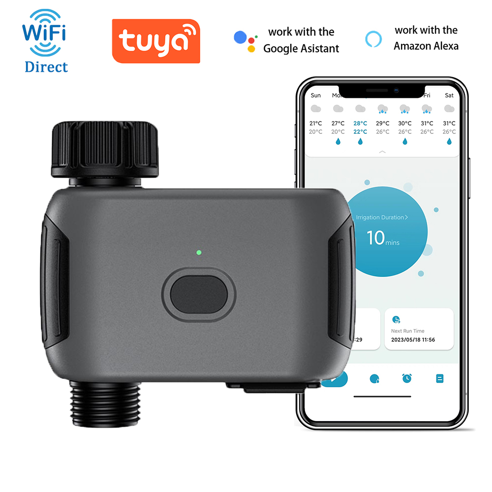 Smart Garden Hose - ตัวตั้งเวลาสปริงเกลอร์อัตโนมัติ Insoma Wifi ระบบชลประทานอัตโนมัติ ควบคุมระยะไกล ตัวตั้งเวลาให้น้ำอัจฉริยะสำหรับสวน