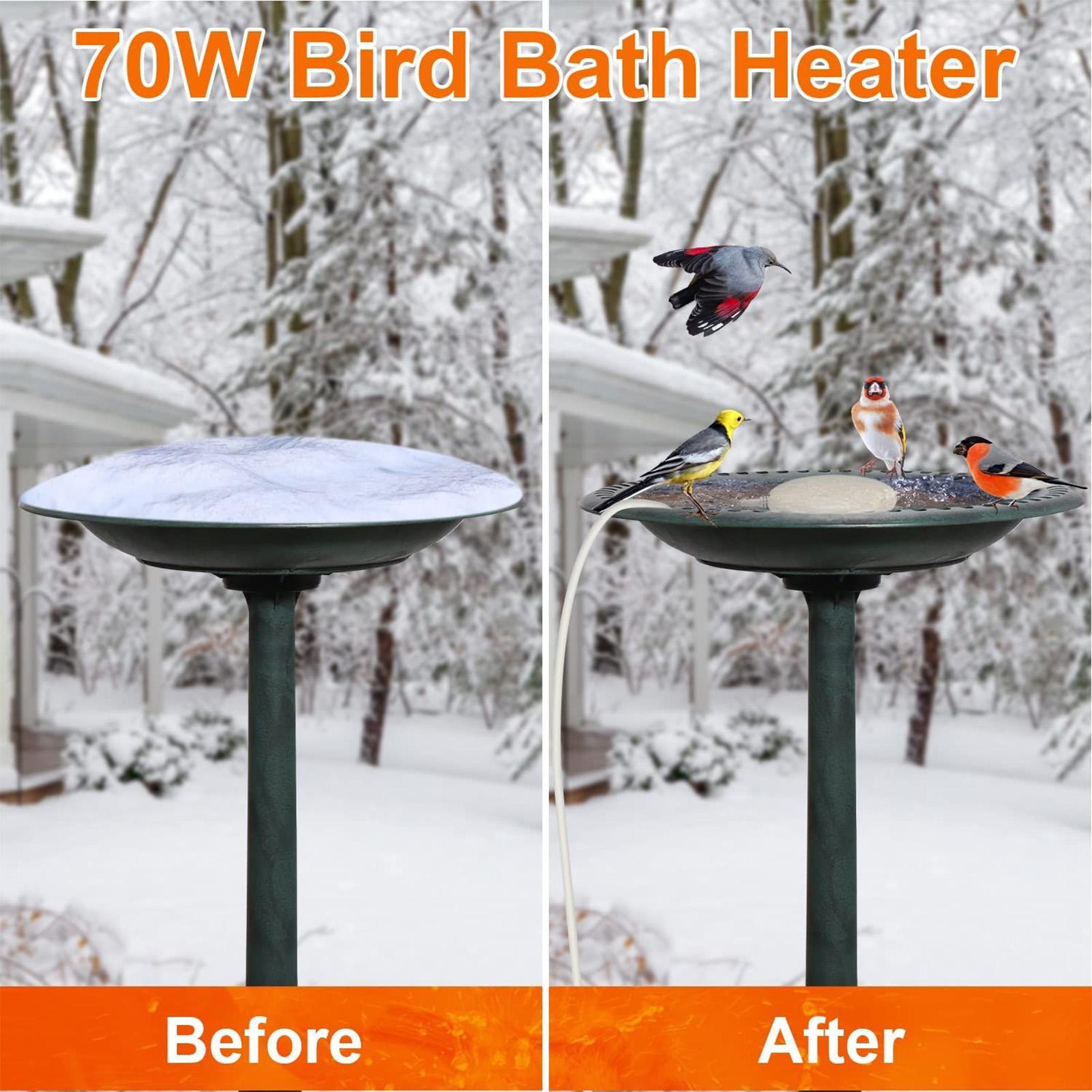 เครื่องทำความร้อนสำหรับน้ำพุนก - Smart Garden Bird Bath บทวิจารณ์และราคา