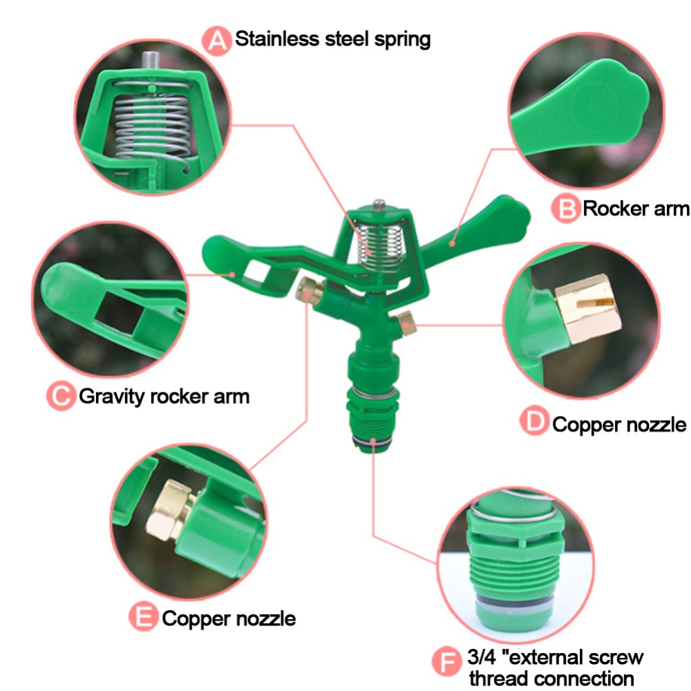 สปริงเกลอร์ระยะไกล3/4นิ้วเส้นด - Smart Garden Hose บทวิจารณ์และราคา