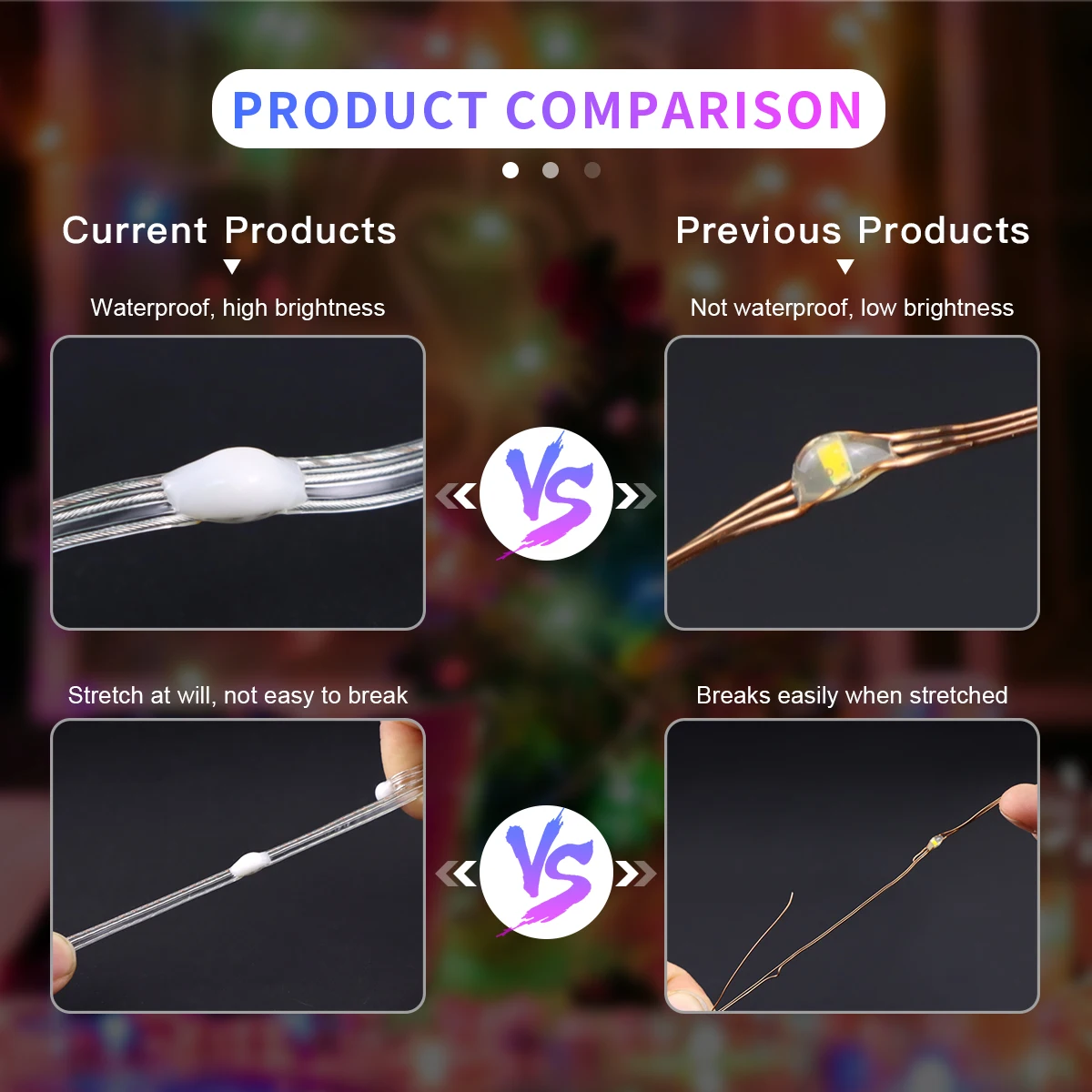 ไฟ LED นางฟ้าแถบไฟคริสต์มาสสมา - Smart Garden Festoon Lights บทวิจารณ์และราคา