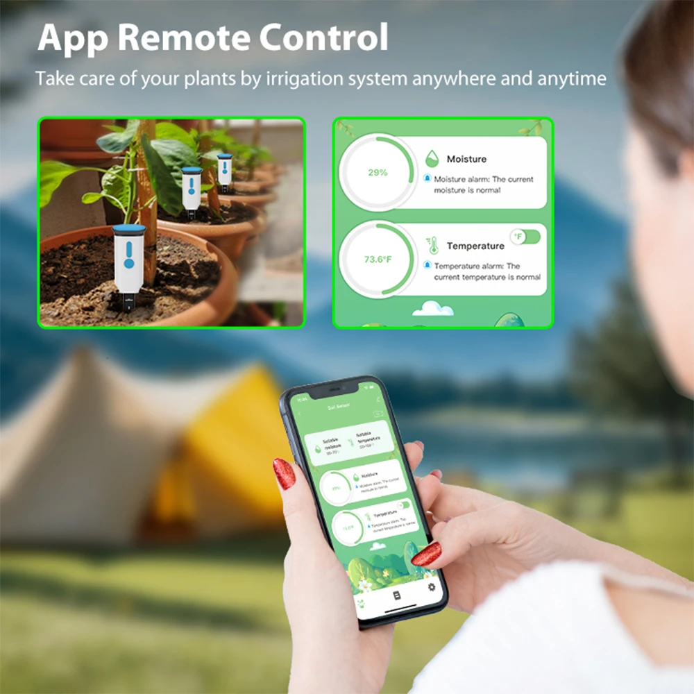 Haozee Tuya Smart WiFi เซ็นเซอ - Smart Garden Monitor บทวิจารณ์และราคา