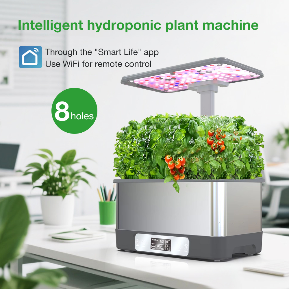 ระบบปลูกพืชไฮโดรโปนิกส์ในร่ม T - Smart Garden Box บทวิจารณ์และราคา