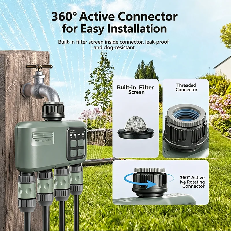 ระบบรดน้ำต้นไม้อัตโนมัติพร้อมต - Smart Garden Keeper บทวิจารณ์และราคา
