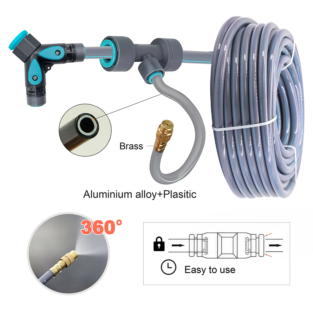 สายยาง PE ขนาด 3/8 นิ้ว แบบยืด - Smart Garden Hose บทวิจารณ์และราคา
