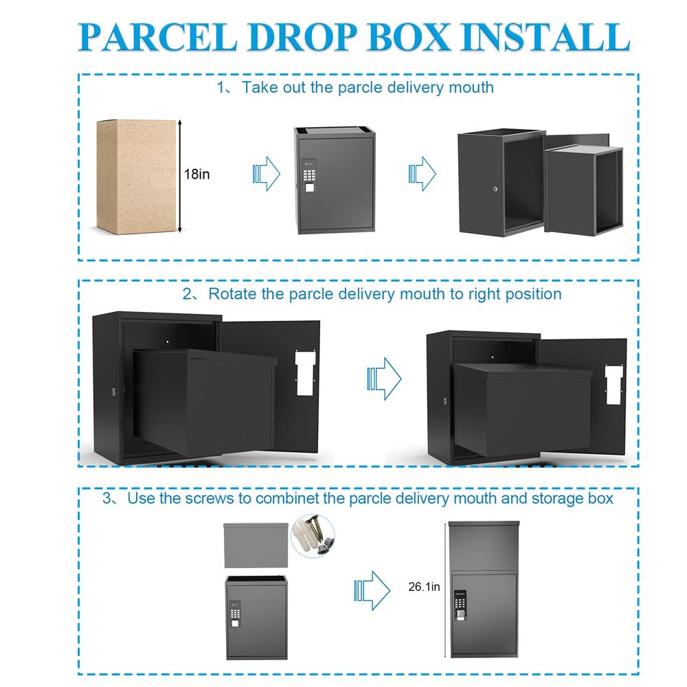 กล่องรับจดหมายที่บ้าน กล่องรับ - Smart Garden Box บทวิจารณ์และราคา