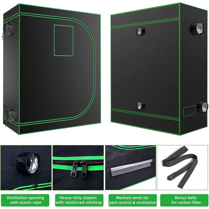 เต็นท์ปลูกพืชในร่มแบบไฮโดรโปนิ - Grow Tent Complete Kit บทวิจารณ์และราคา