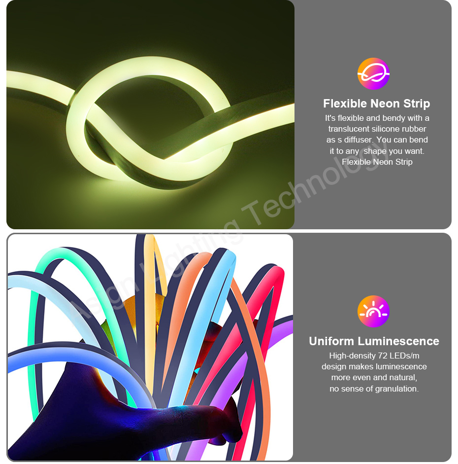 ไฟนีออน LED RGB อัจฉริยะ ปลั๊ก - Smart Garden Uk บทวิจารณ์และราคา