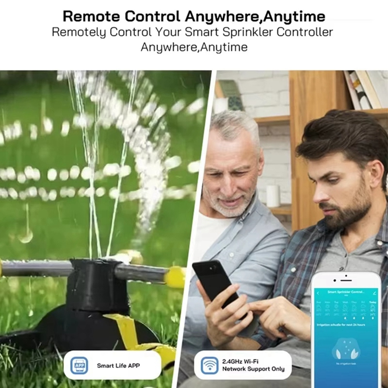 ตัวควบคุมสปริงเกอร์อัจฉริยะ Tu - Smart Garden Home บทวิจารณ์และราคา