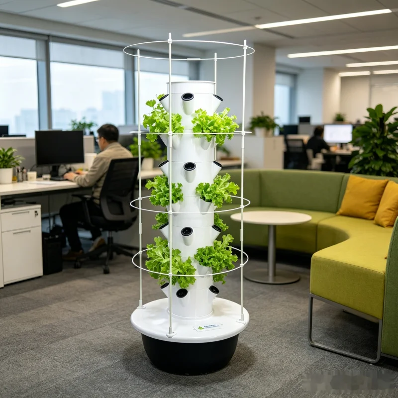 หอปลูกผักแนวตั้ง 5 ชั้นแบบไฮโด - Smart Garden Home บทวิจารณ์และราคา