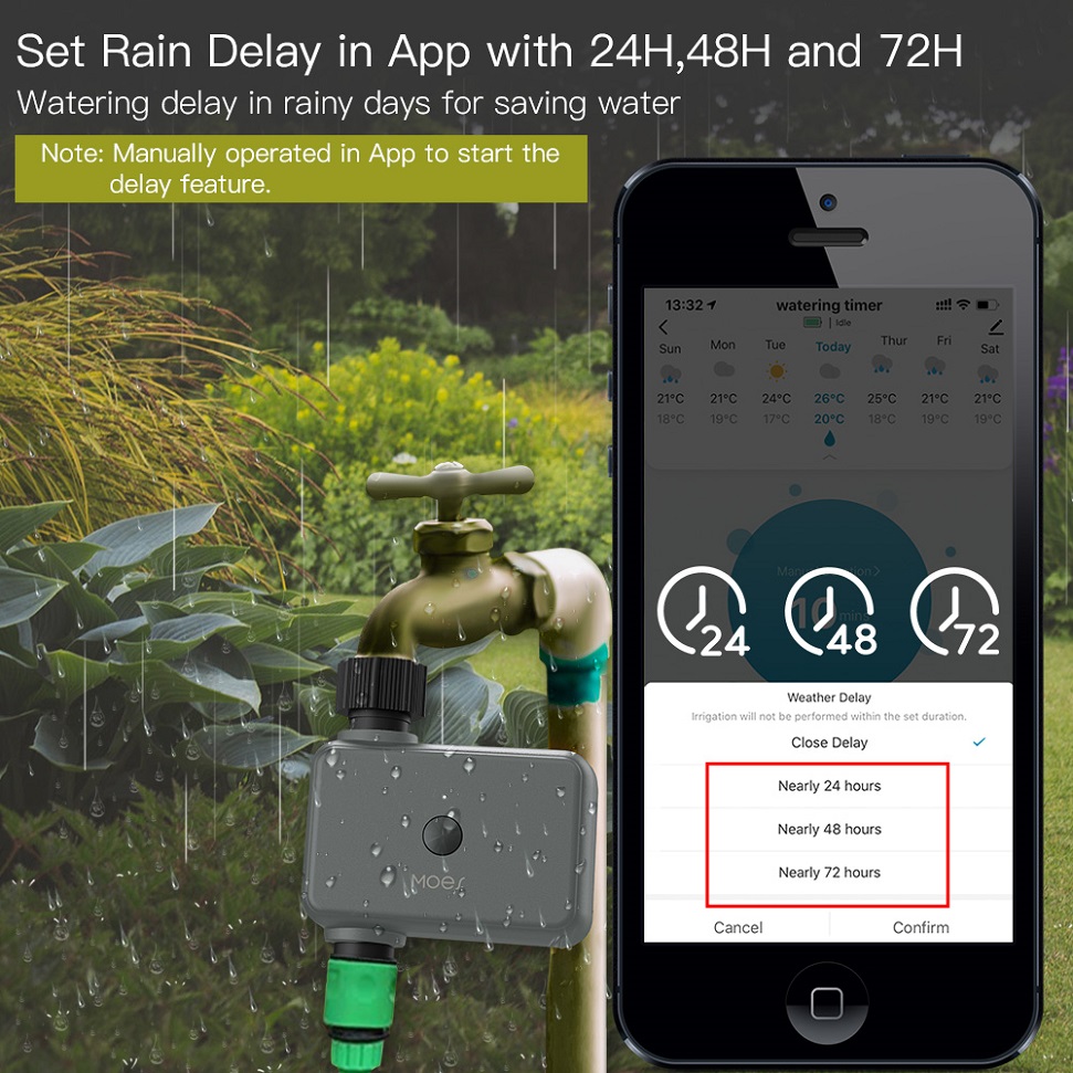 ระบบรดน้ำในสวนแบบบลูทูธ, เครื่ - Smart Garden Keeper บทวิจารณ์และราคา