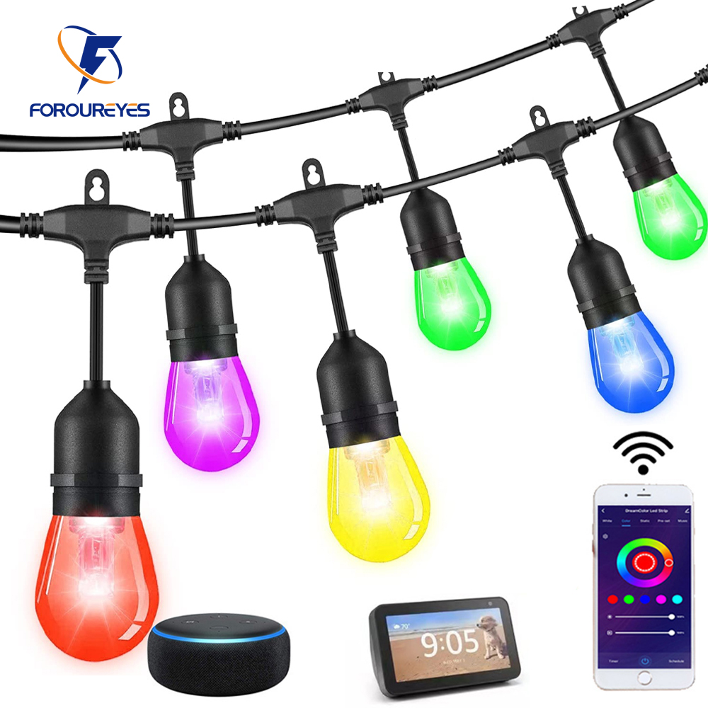 Wifi Tuya หลอดไฟแอลอีดีแบบสาย  - Smart Garden Led Lights บทวิจารณ์และราคา
