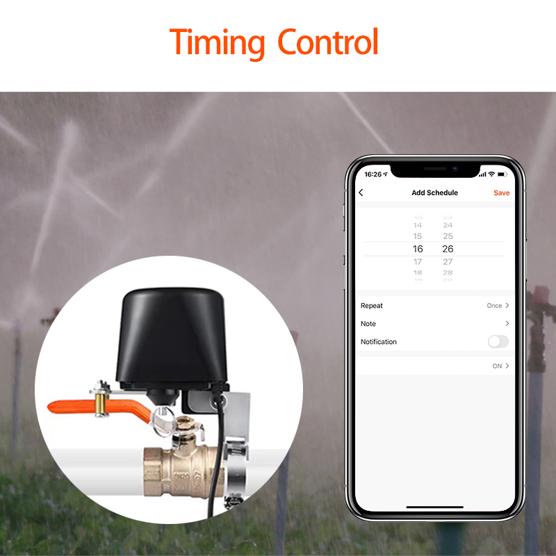 ZigBee น้ํา/วาล์วแก๊สรีโมทคอนโ - Smart Garden Home บทวิจารณ์และราคา