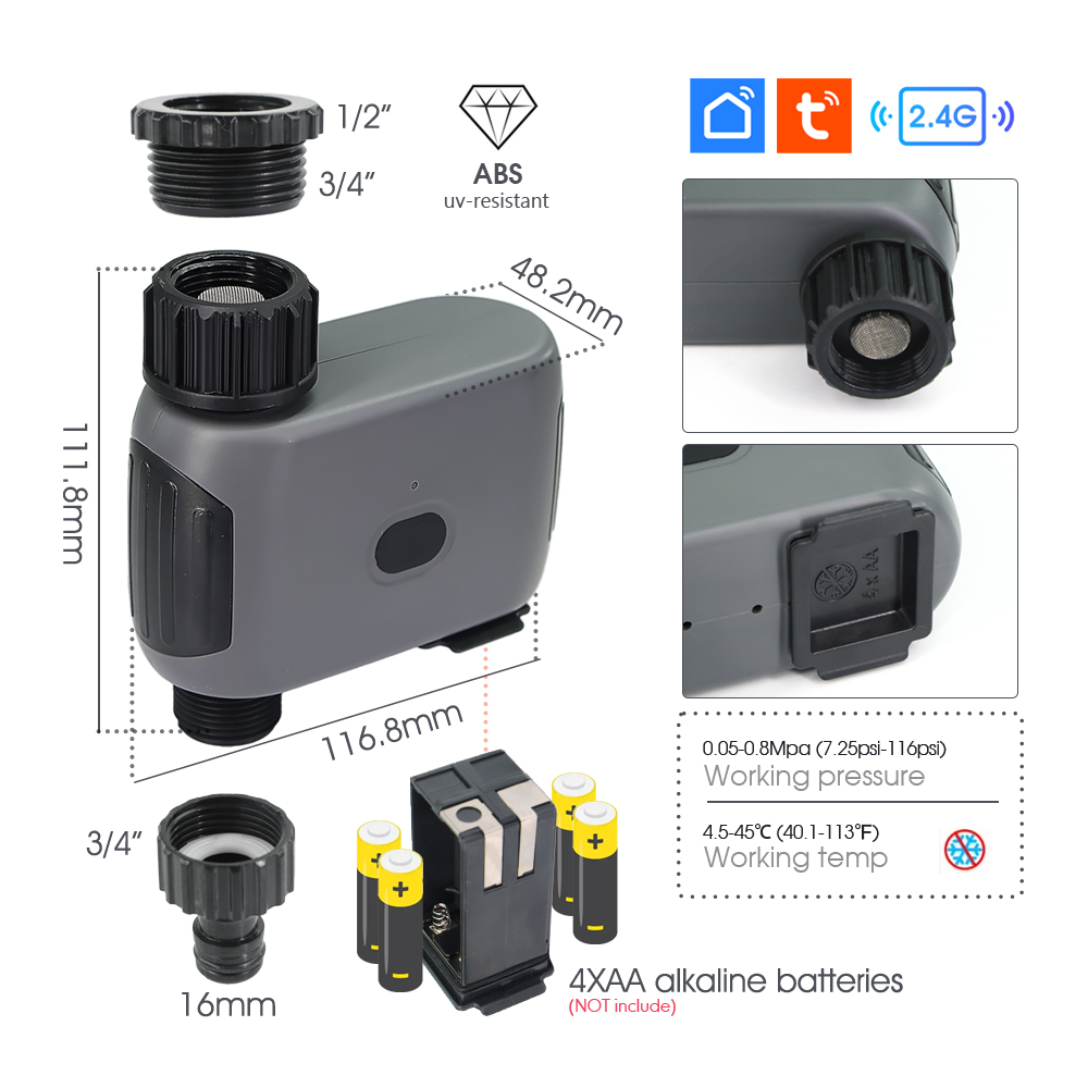 ชุดอุปกรณ์รดน้ำต้นไม้แบบตั้งเว - Smart Garden Keeper บทวิจารณ์และราคา