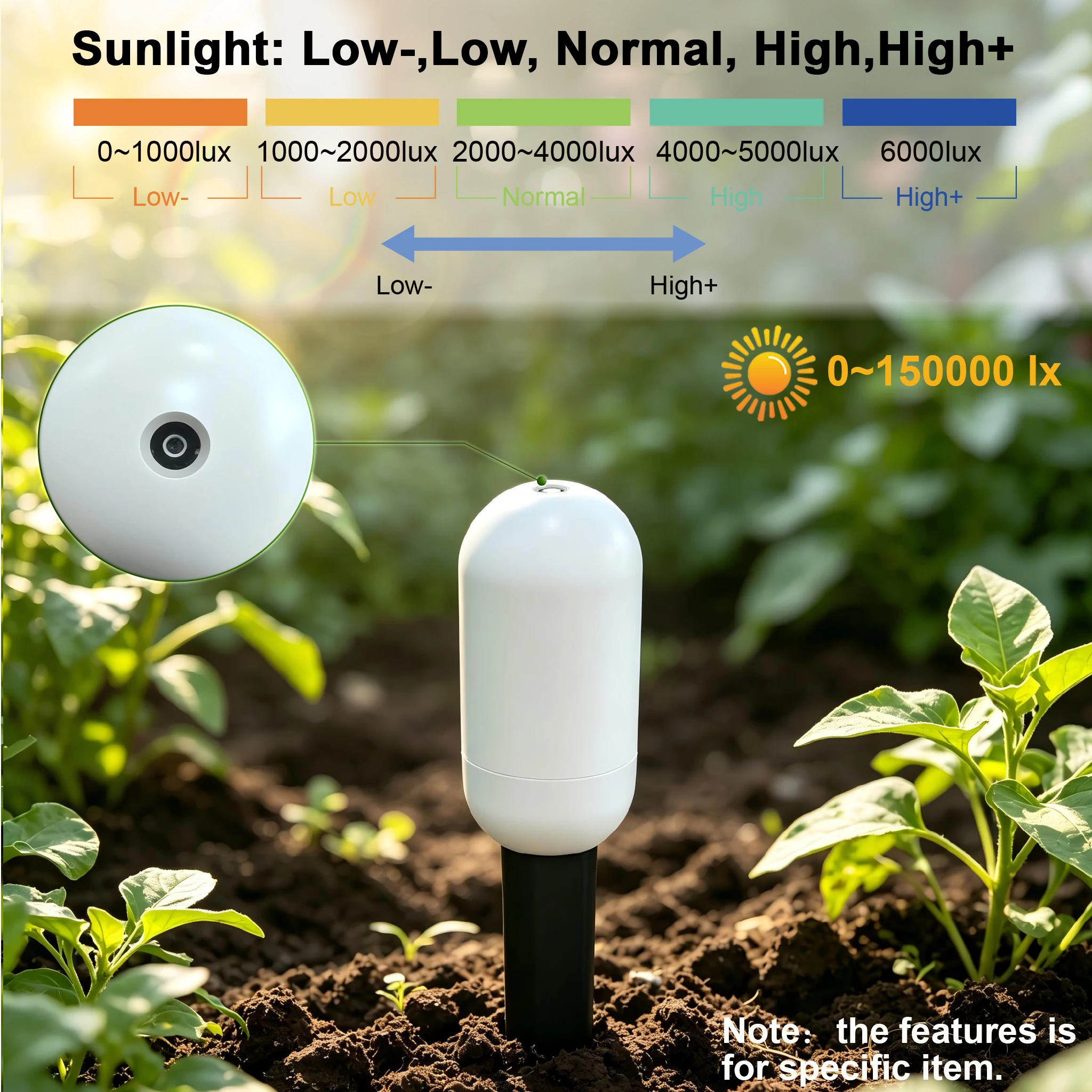 เครื่องตรวจวัดความชื้นและอุณหภ - Smart Garden Monitor บทวิจารณ์และราคา