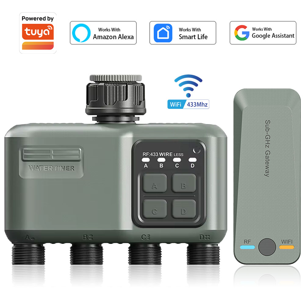 ตัวตั้งเวลาควบคุมการรดน้ำแบบตั - Smart Garden Hose บทวิจารณ์และราคา