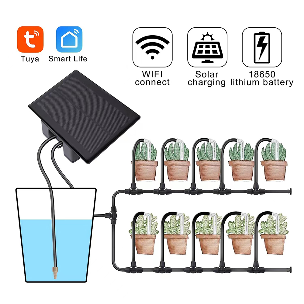 Tuya WiFi พลังงานแสงอาทิตย์ปั๊ - Smart Garden Keeper บทวิจารณ์และราคา