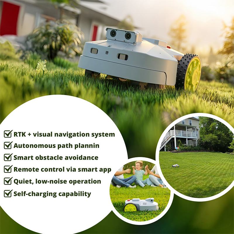 เครื่องตัดหญ้าอัตโนมัติแบบหุ่น - Smart Garden Trimmer บทวิจารณ์และราคา