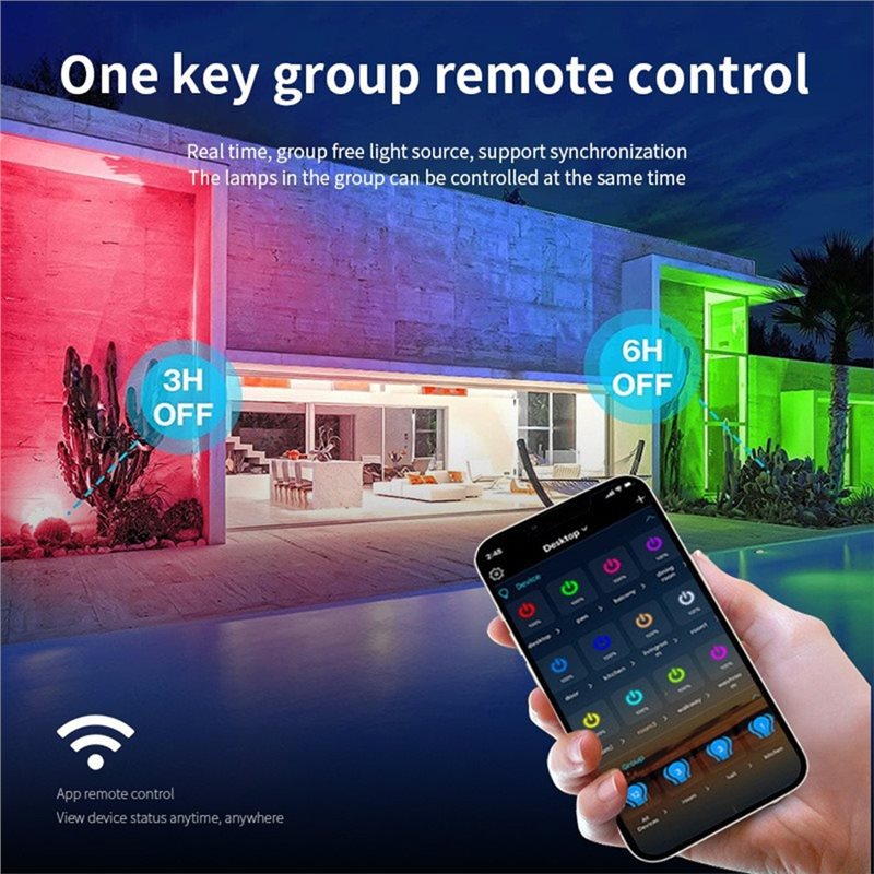 A03F-สำหรับงานปาร์ตี้ในสวน Wif - Smart Garden Light Controller บทวิจารณ์และราคา